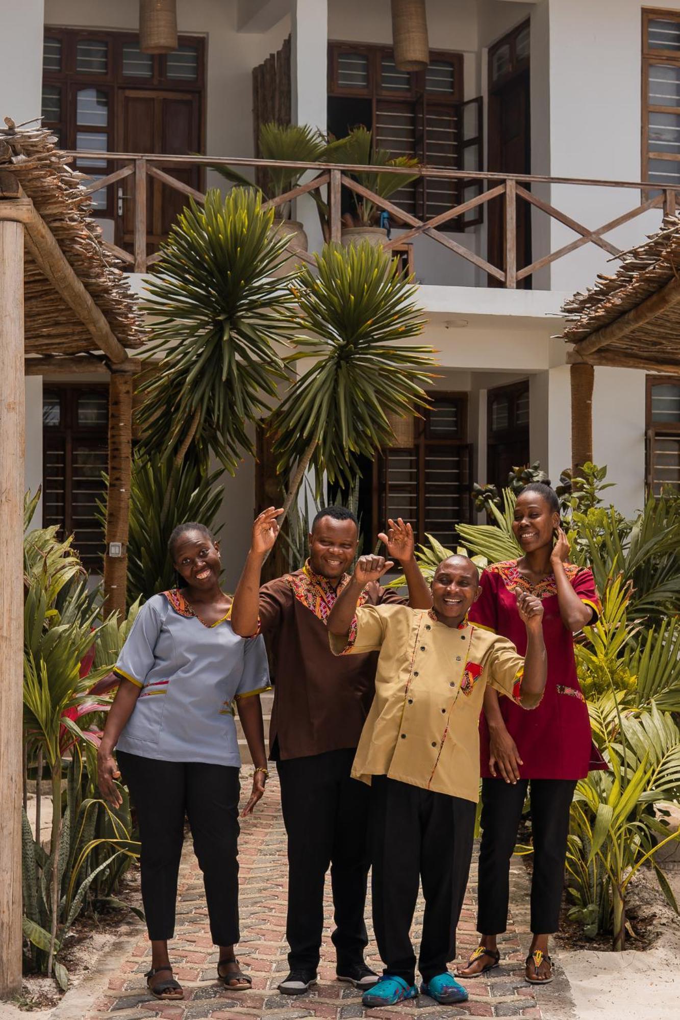 Kima Serviced Beach House & Suites Bwejuu Luaran gambar